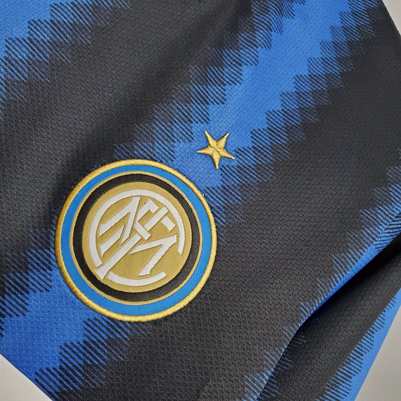 Maillot Manches longues InterMilan I 10/11 - Bleu et Preto