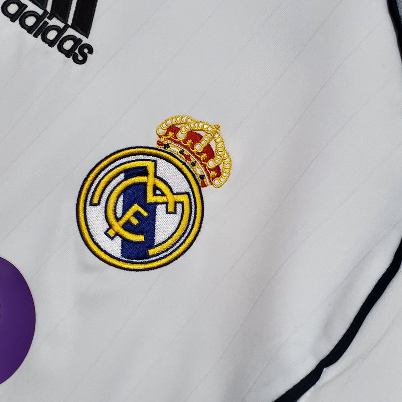 Maillot Manches longues Real Madrid 06/07 - Blanc