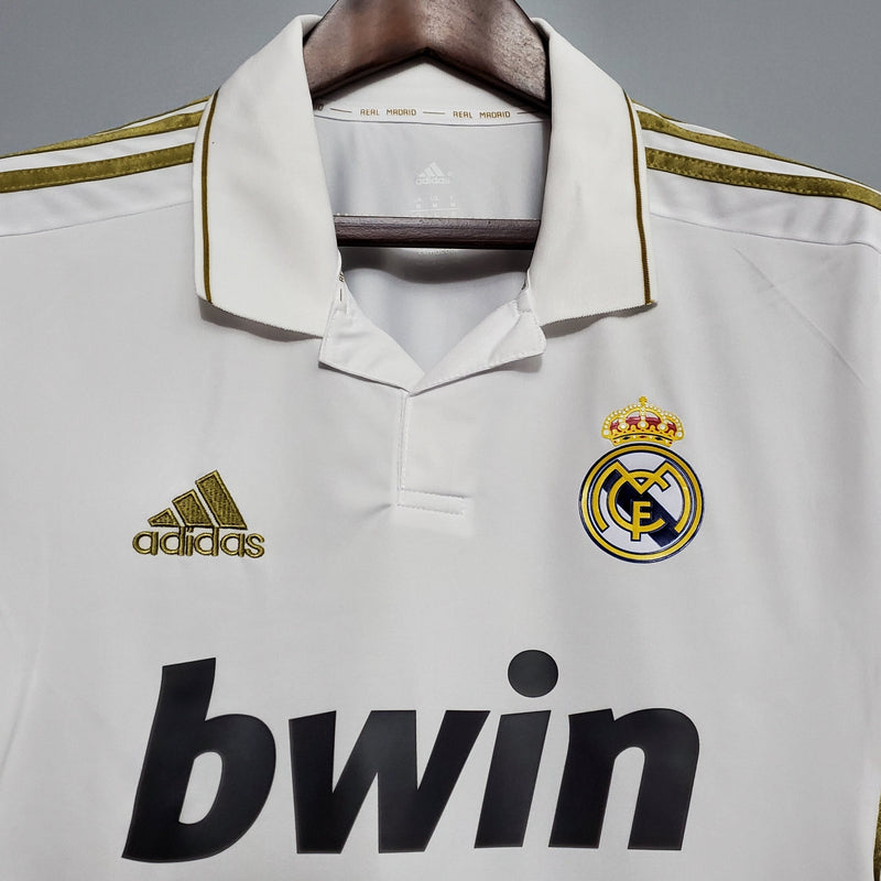 Maillot Manches longues Real Madrid 11/12 - Blanc