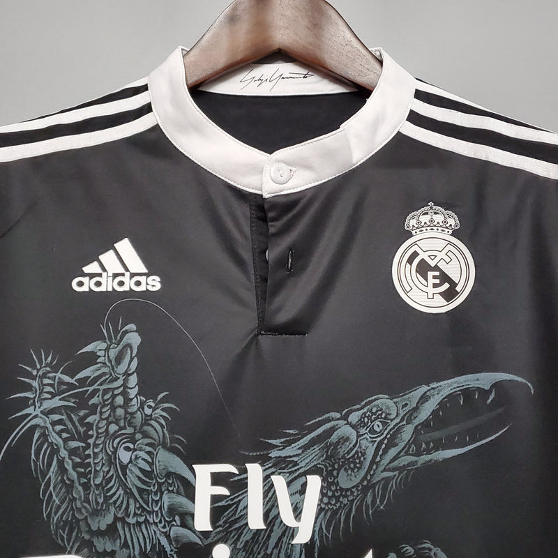 Maillot Manches longues Real Madrid Third 14/15 - Preto