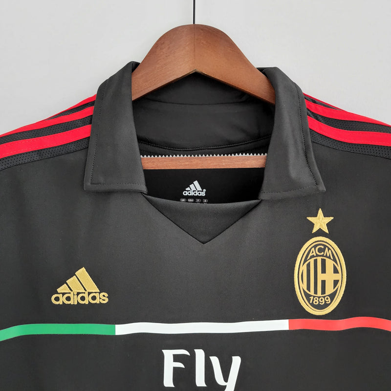 Maillot AC Milan Rétro III 11/12 - Noir