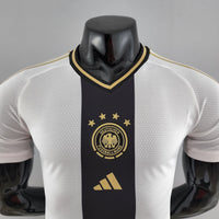 Maillot Sélection Allemagne I 2022 Branca Masculin Joueur