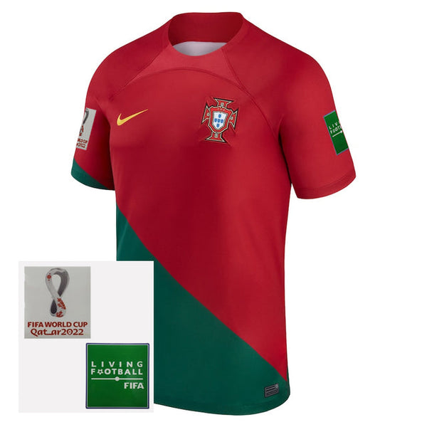 Maillot Sélection Portugal I 2022 [Avec patch] - Rouge