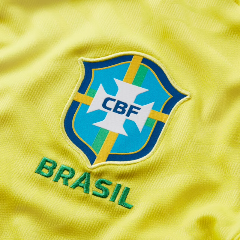 Maillot Sélection Brésil I 2023 - Jaune