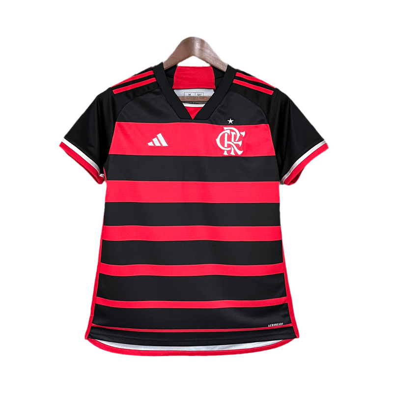 Maillot Femelle Flamengo I 24/25 - Rubro Noir