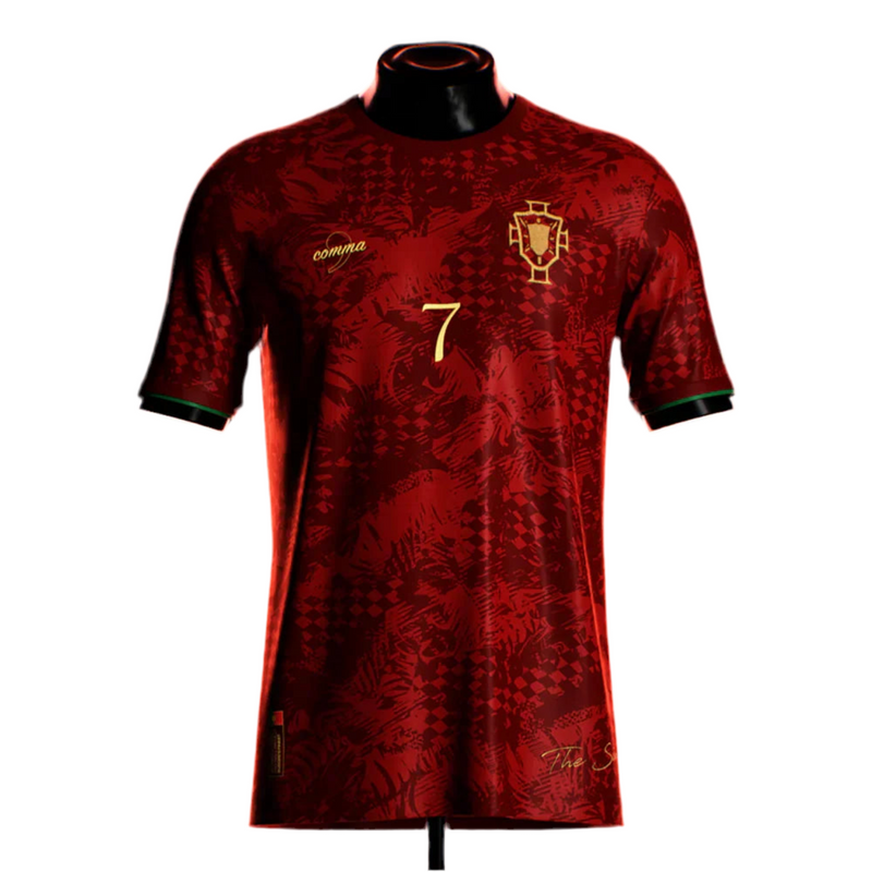 Maillot Sélection Portugal The Siu CR7 Euro 24/25 - Rouge