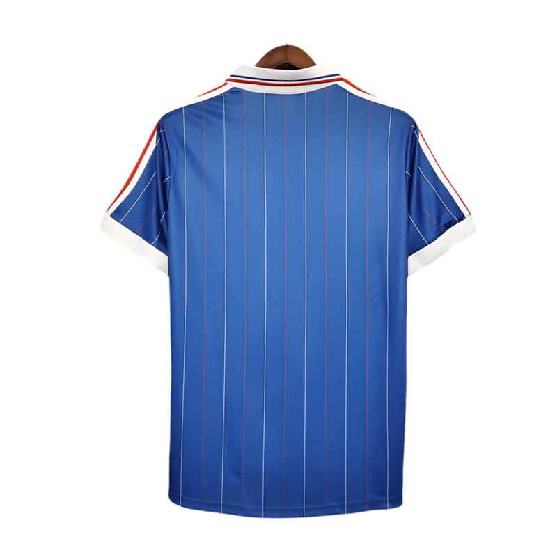 Maillot France Rétro 1982 - Bleu