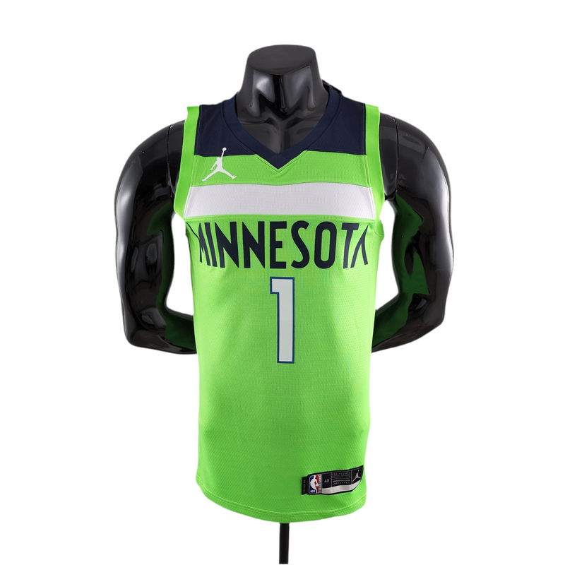 Régate NBA Minnesota Timberwolves Air Jordan Mâle - Vert