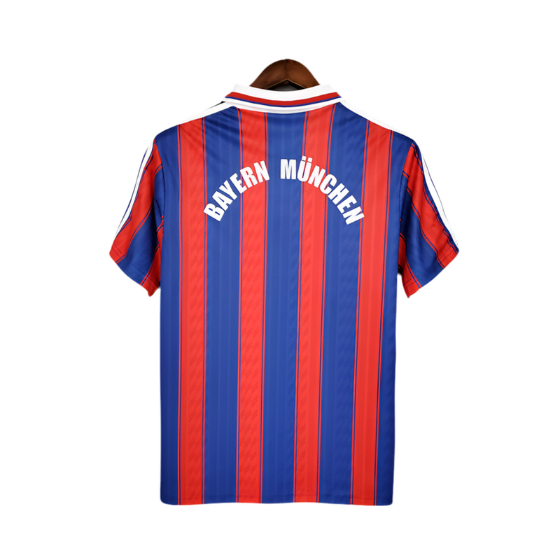 Maillot BayernMunique Rétro 1995/1997 - Bleu et Rouge