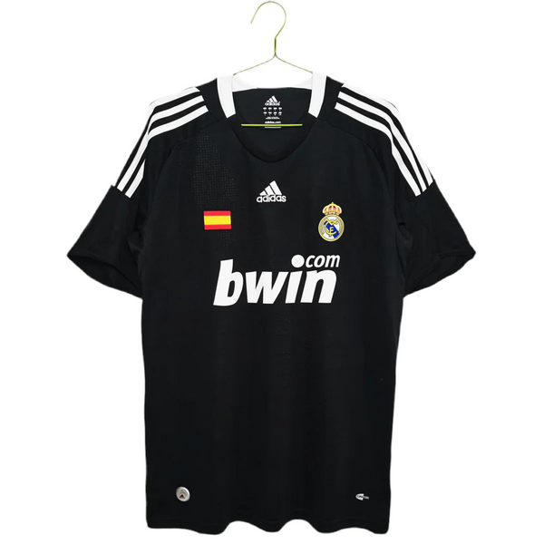 Maillot Real Madrid Rétro 08/09 - Preto