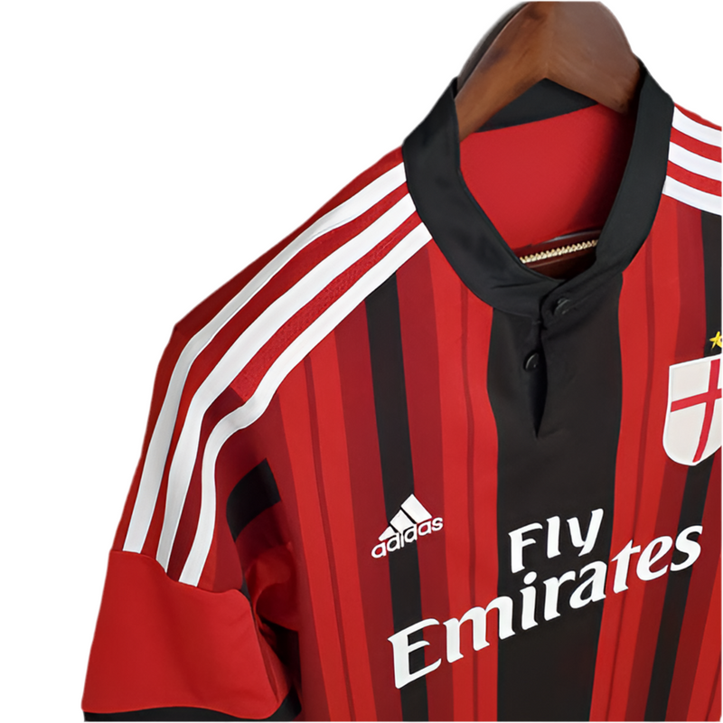 Maillot AC Milan Rétro 2014/2015 - Rouge et Noir