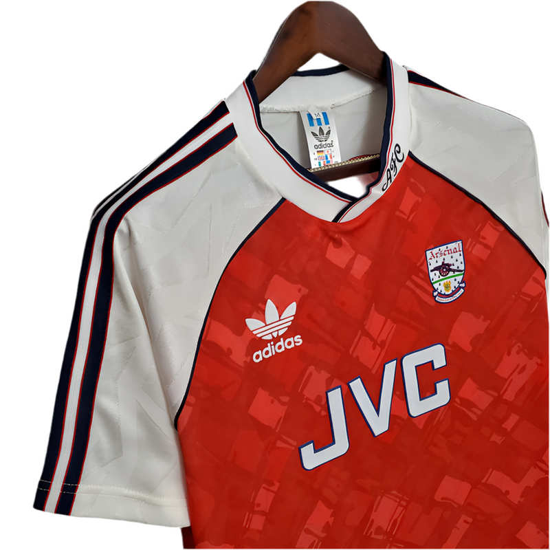 Maillot Arsenal Rétro 1990/1992 - Rouge