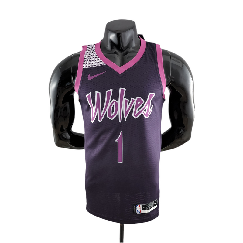 Régate NBA Minnesota Timberwolves Mâle - Violet