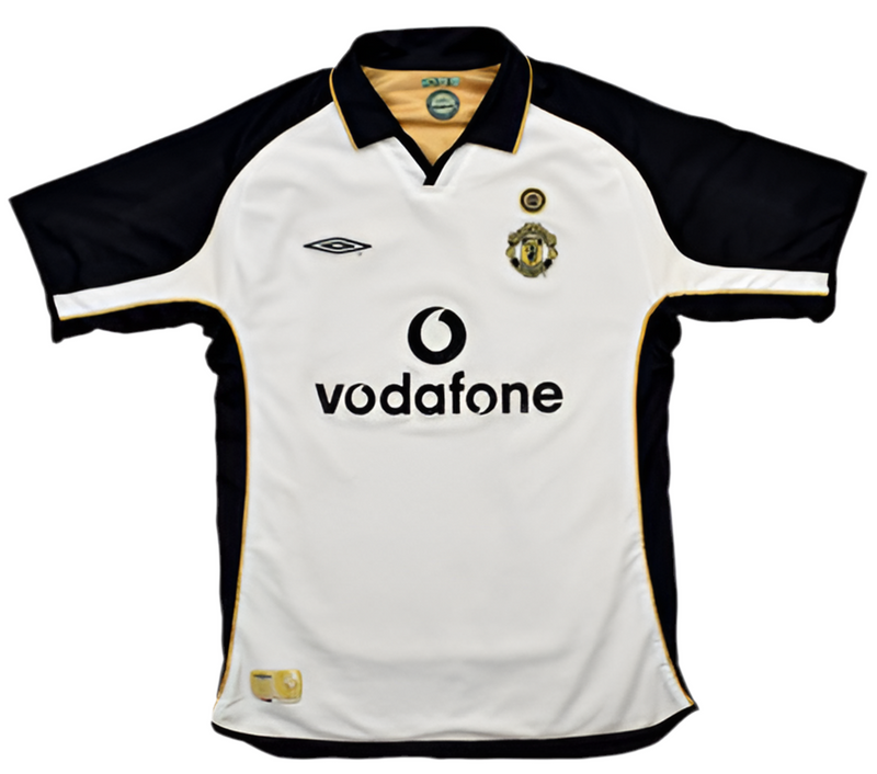 Maillot Manchester United  Rétro 2001/2002 - Blanc