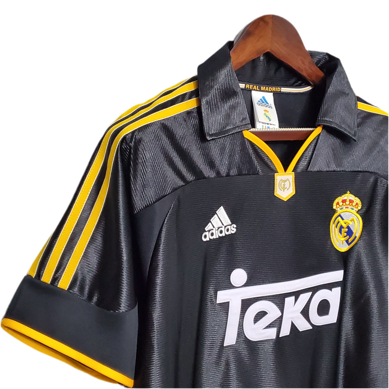 Maillot Retro Real Madrid II 98/99 - Noir