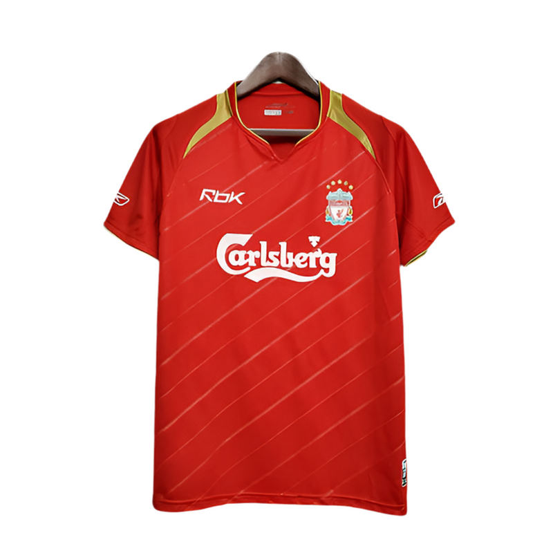 Maillot Liverpool Rétro 05/06 - Reebok - Rouge