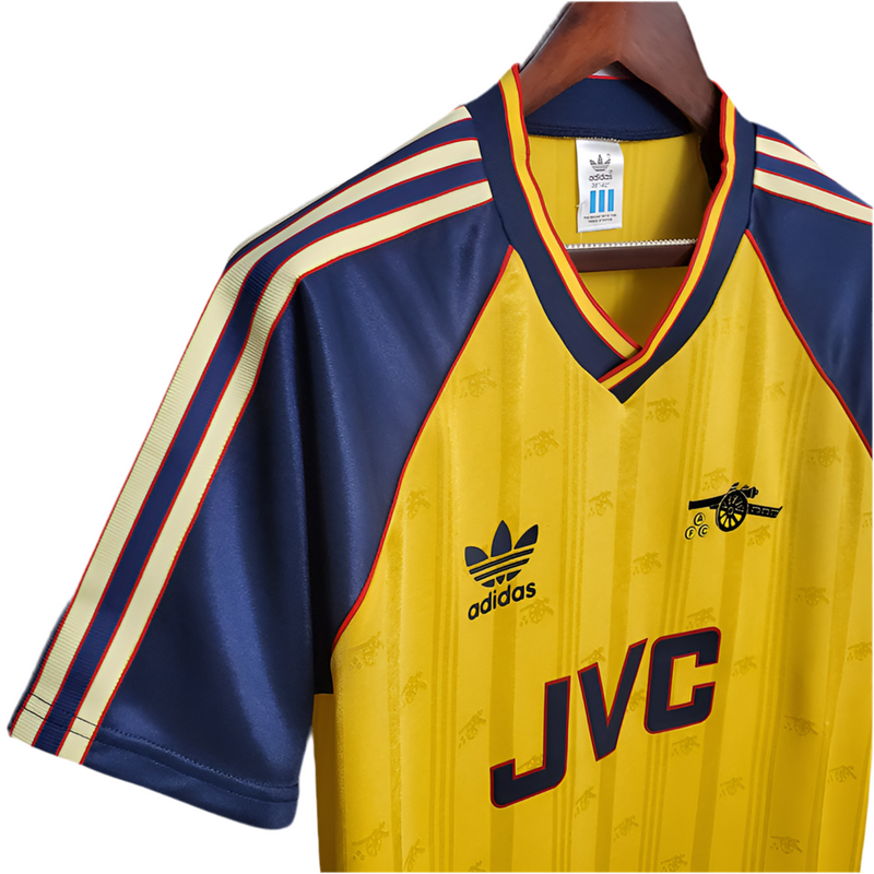 Maillot Arsenal Rétro 1988/1989 - Amarela