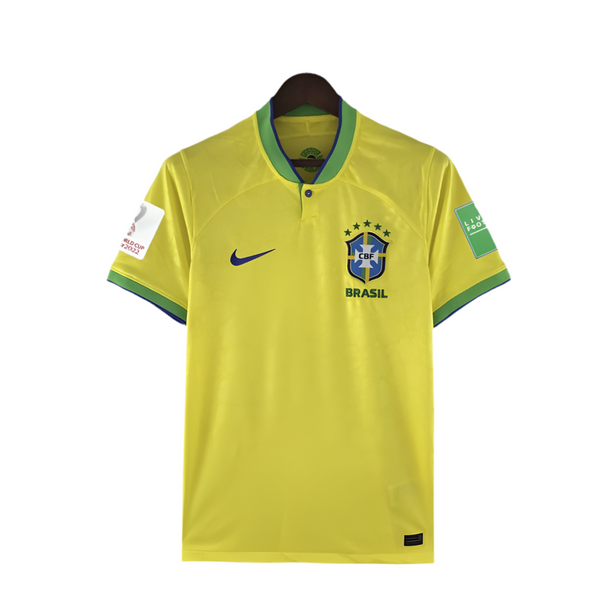 Maillot Sélection Brésil I 22/23 - Jaune com Patch