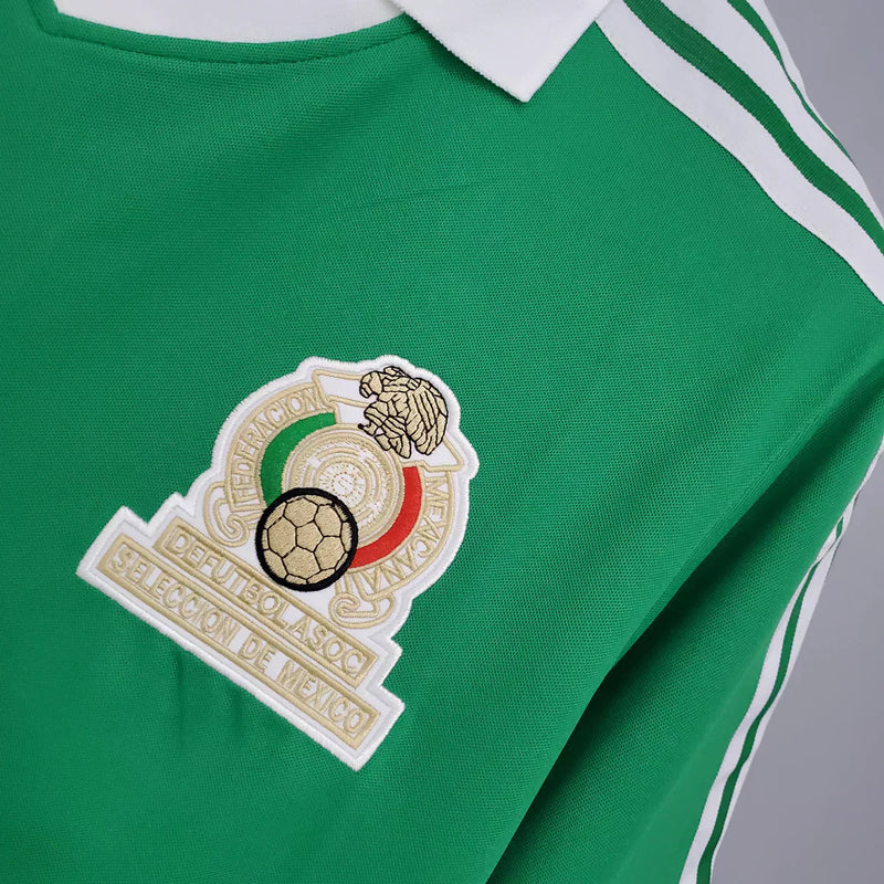 Maillot Sélection Mexique I 1986 - Vert