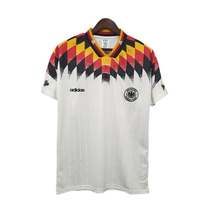 Maillot Sélection Allemagne Rétro 1994 Branca -