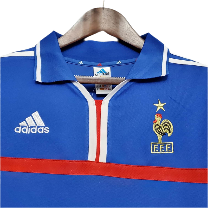 Maillot France Rétro 2000 Bleu -