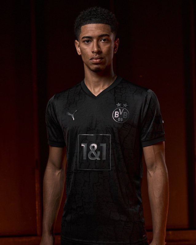 Maillot Borussia Dortmund Édition Charbon 2023 - Preto