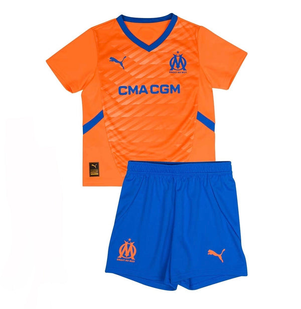 Trousse pour enfants Olympique Marseille III 24/25 - Orange