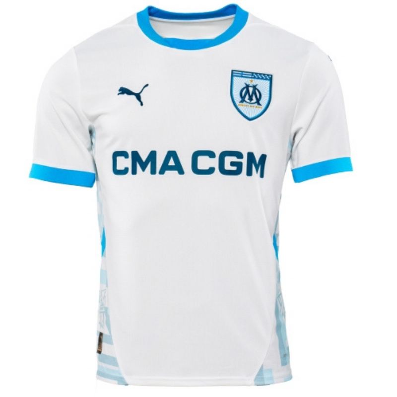 Maillot OlympiqueMarseille I 24/25 - Blanc