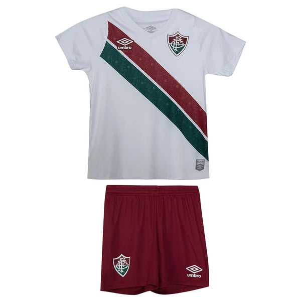 Trousse pour enfants Fluminense II 24/25 - Blanc