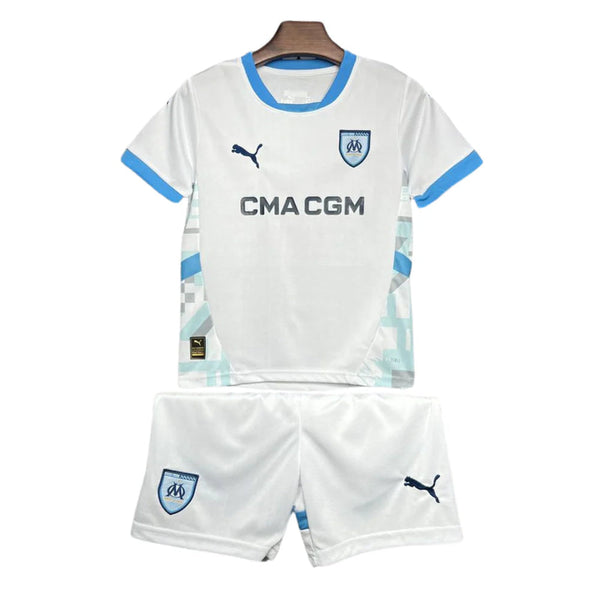 Trousse pour enfants Olympique Marseille I 24/25 - Blanc