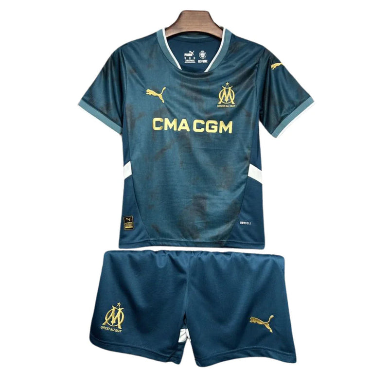 Trousse pour enfants Olympique Marseille II 24/25 - Vert