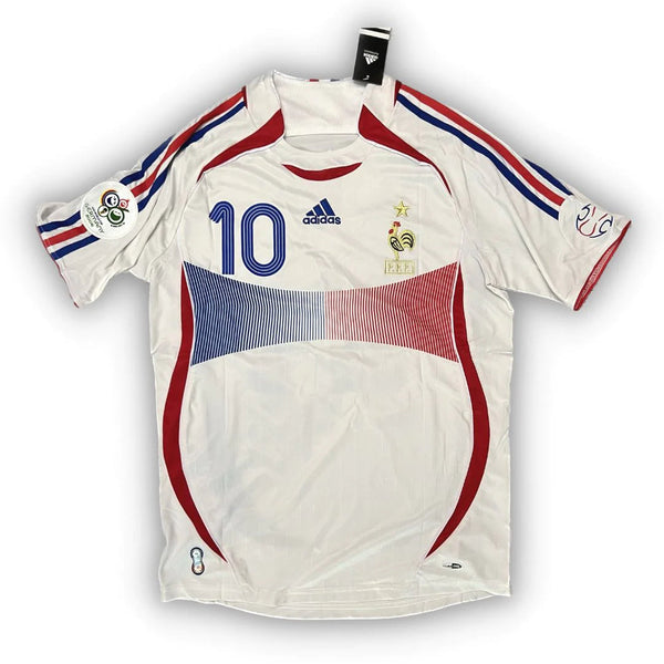 Maillot France Rétro II 2006 - Branca