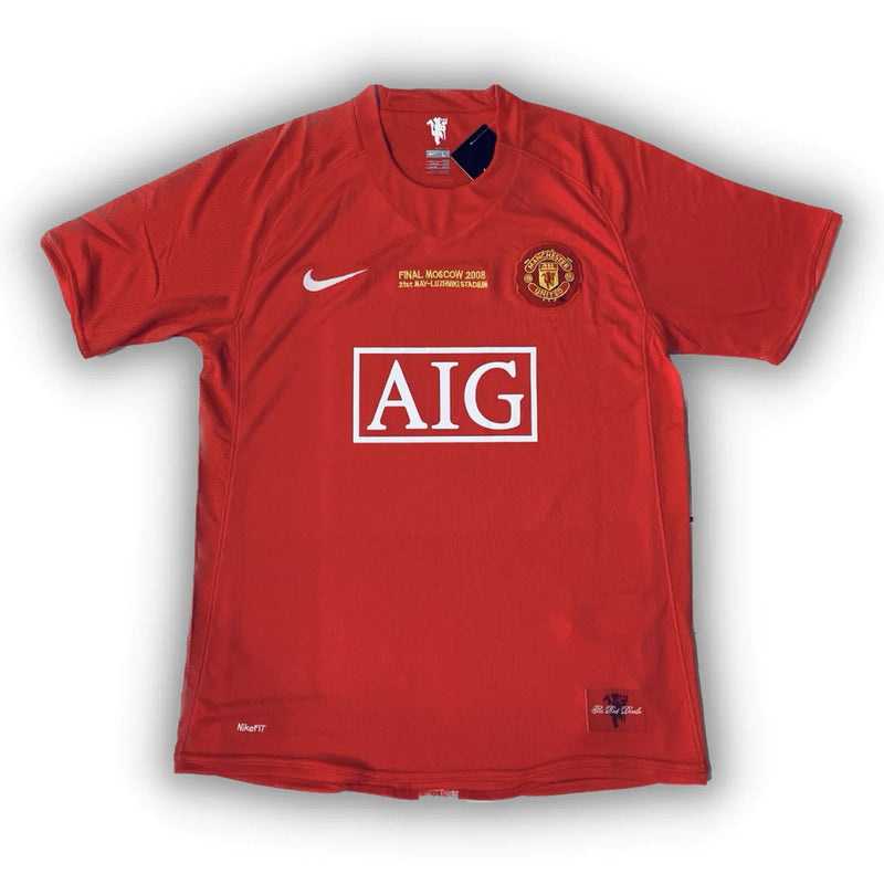 Maillot Manchester United  Rétro 2007/08 Champions League Edition - Rouge