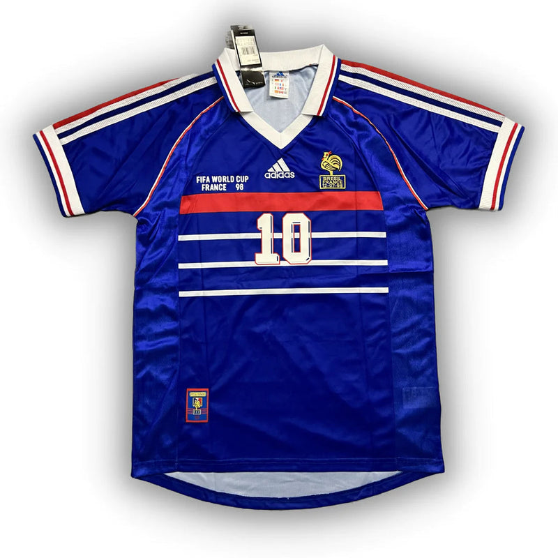 Maillot France Retro 1998 - Bleu