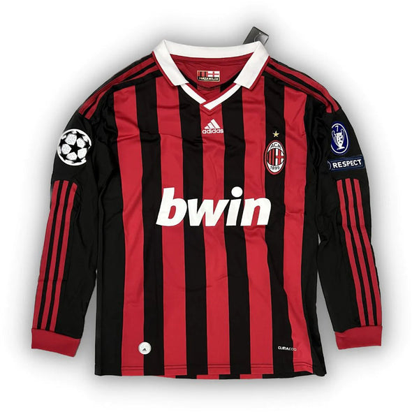 Maillot Manches longues AC Milan I 2009/2010 - Rouge