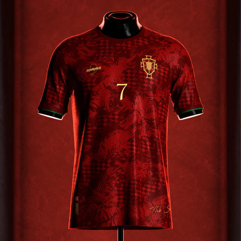 Maillot Sélection Portugal The Siu CR7 Euro 24/25 - Rouge