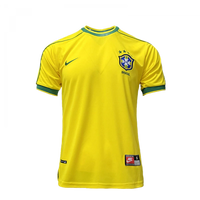 Maillot Sélection Brésil Rétro 1998 - Amarela