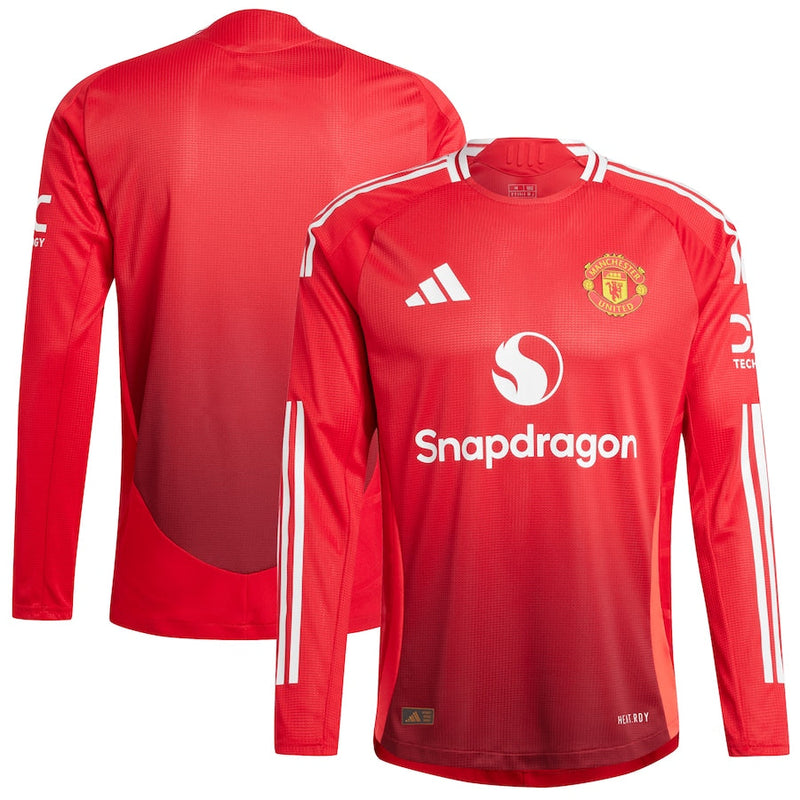 Maillot Manches longues Manchester United I 24/25 - Rouge