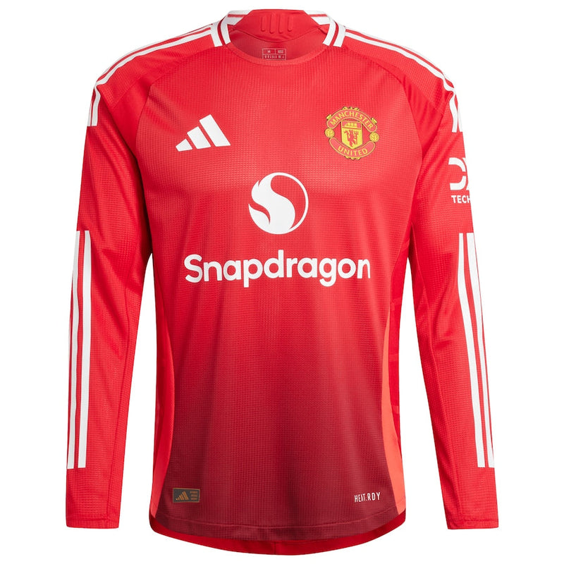 Maillot Manches longues Manchester United I 24/25 - Rouge