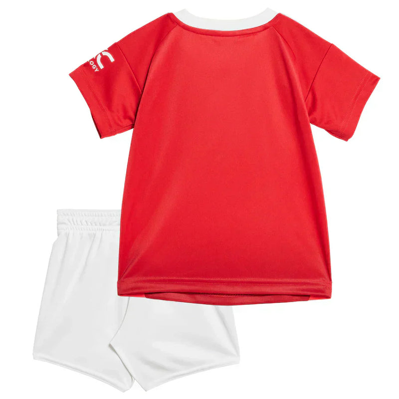 Trousse pour enfants Manchester United I 24/25 - Rouge et Blanc