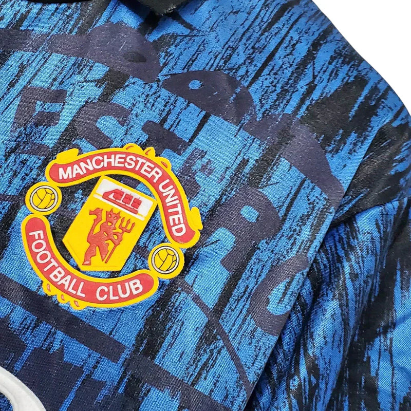 Maillot Manchester United  Rétro 92/93 - Bleu