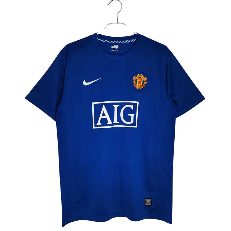 Maillot Manchester United  Rétro 08/09 - Bleu