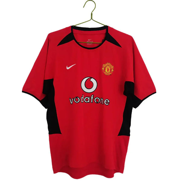 Maillot Manchester United  Rétro 02/04 - Rouge