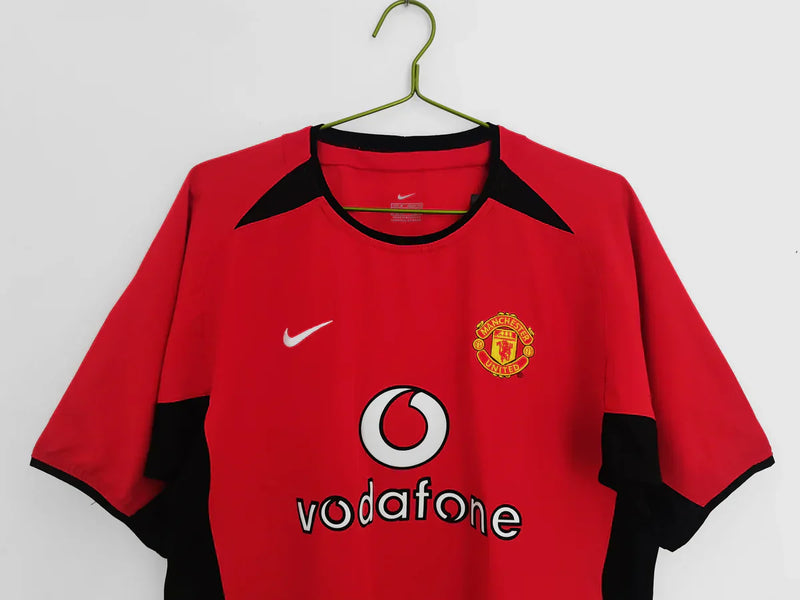 Maillot Manchester United  Rétro 02/04 - Rouge