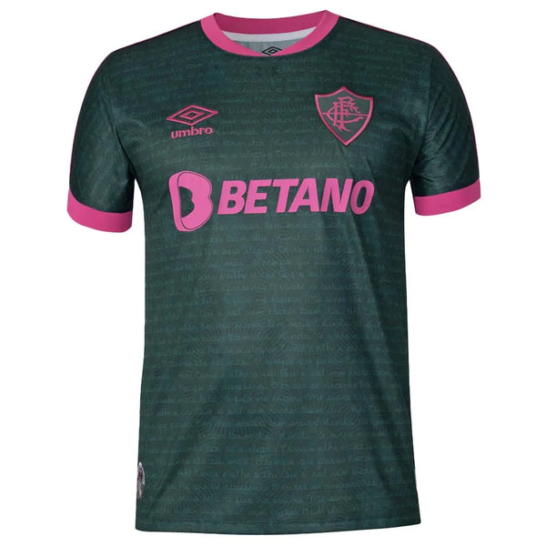 Maillot Fluminense III 23/24 - Vert et Rose