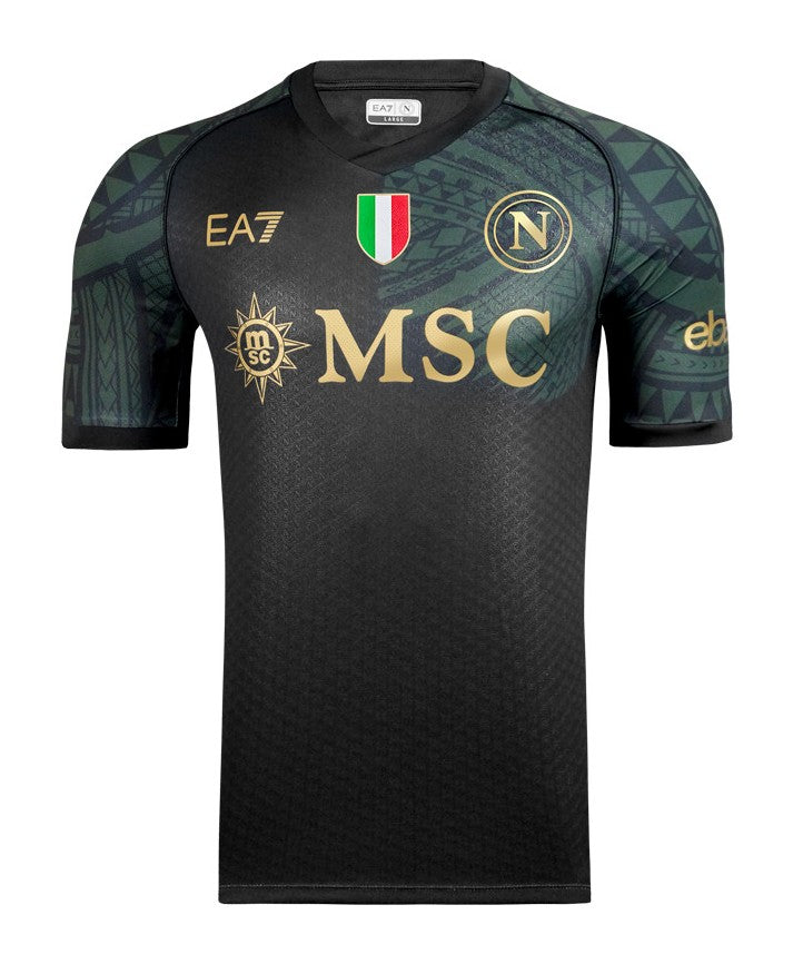 Maillot Napoli III 23/24 - Preto et Vert