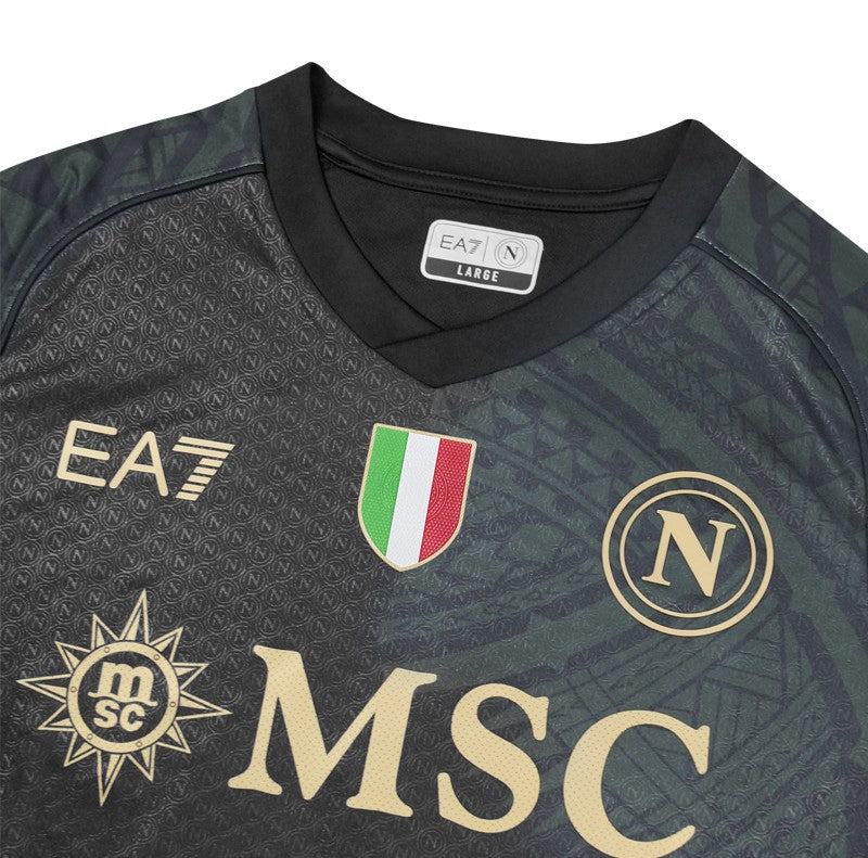 Maillot Napoli III 23/24 - Preto et Vert