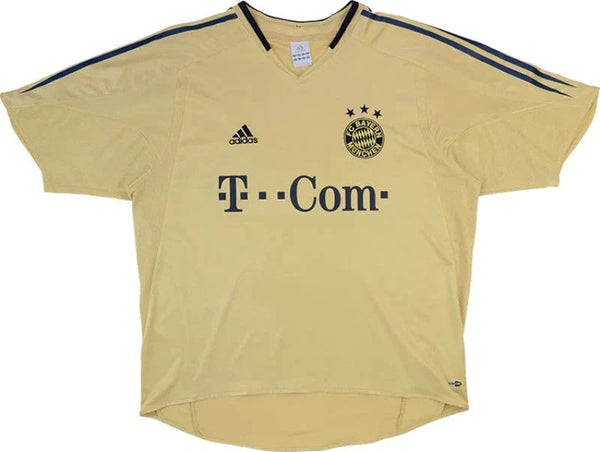 Maillot BayernMunique III Rétro 2004/2005 - Jaune