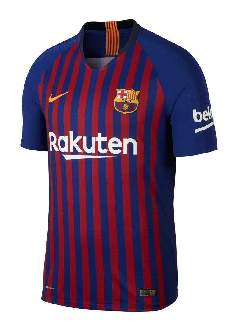 Maillot Barcelona Rétro 18/19 - Bleu