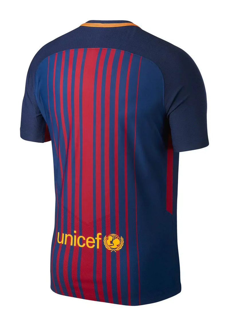 Maillot Barcelona I Rétro 17/18 - Bleu